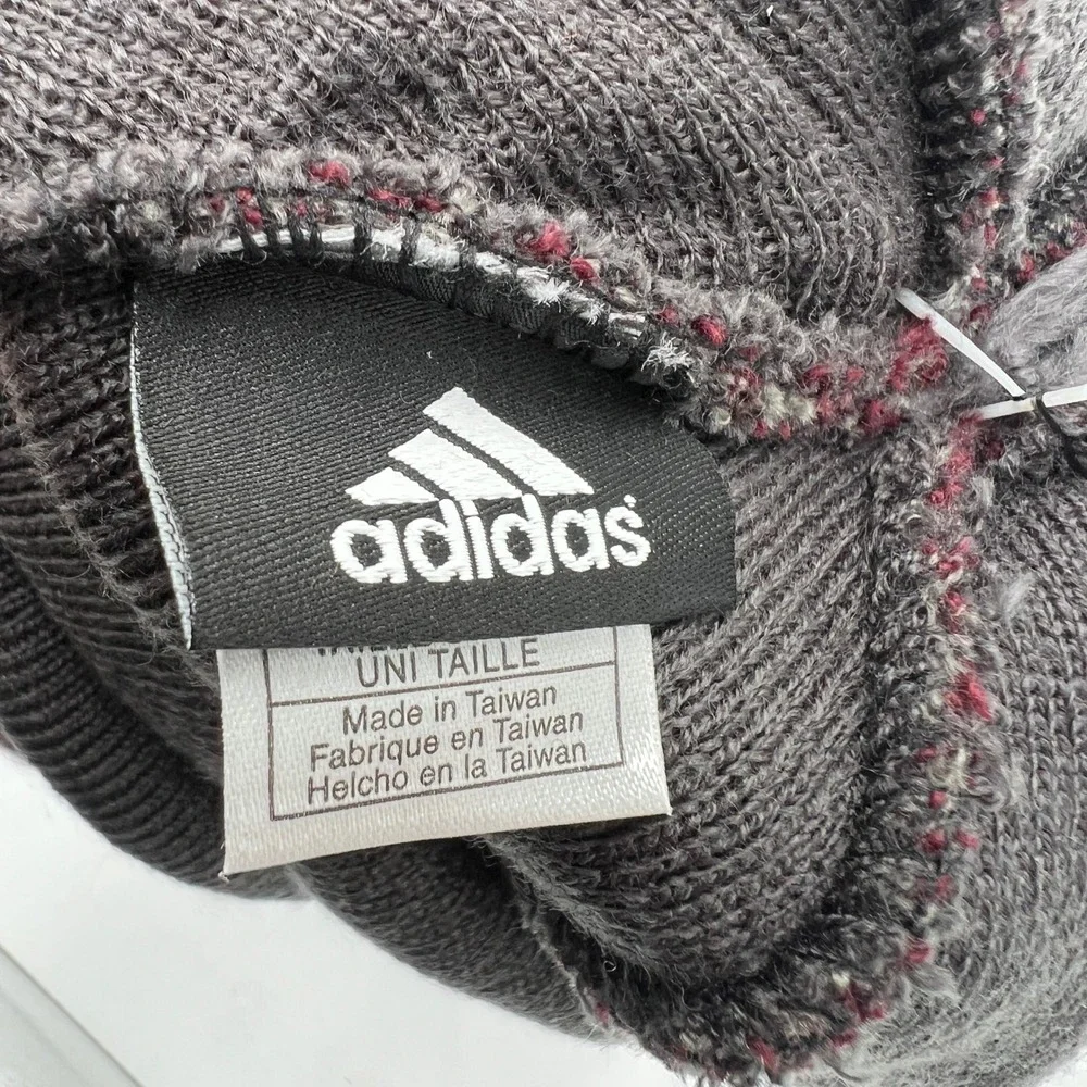Adidas Texas AandM Aggies Pom Beanie Hat‎ Maroon Gray One Size Fits All